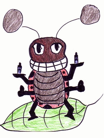 wilny lady bug drawing age 10